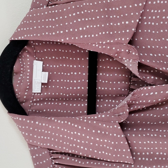 14th & Union Large Dusty Rose Blouse - Picture 2 of 7